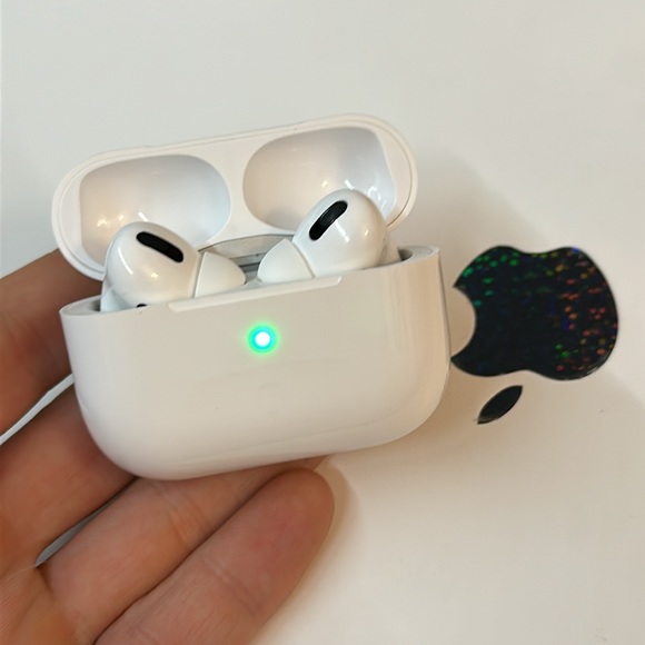 AirPods Pro - 1:1 Super Copy + Orange Clear Case - Picture 5 of 14